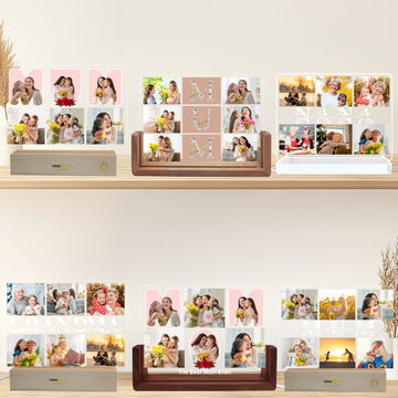 Best Gifts from Kids for Mum Birthday,Personalised Picture Mothers Day Photo Frames Multiple Pictures Mummy To Be Decorations,Presents On Her Mums Frame Gift Step Mother'S In Law - uniqicon