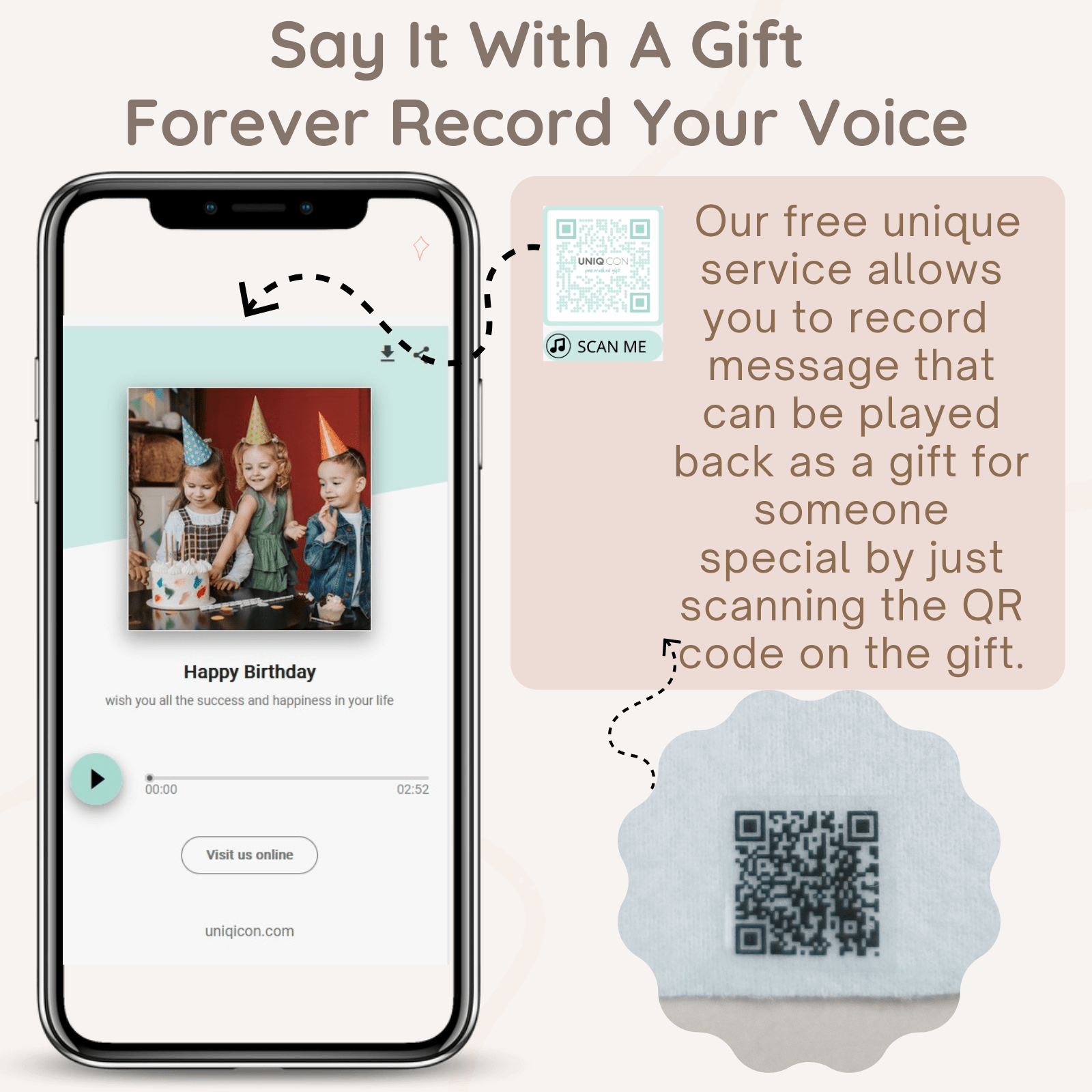 Mini Photo Keychain,Picture Keychains(Light Brown) Personalized Album for Family, Boyfriend, Couples, Dog, Friends - uniqicon